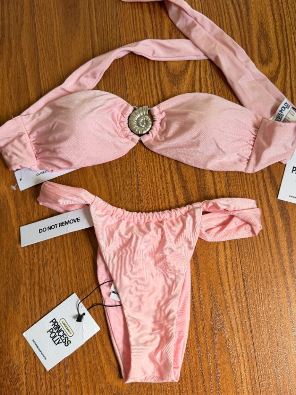 Princess Polly Elaila Bandeau Bikini Top & Bottom Set
